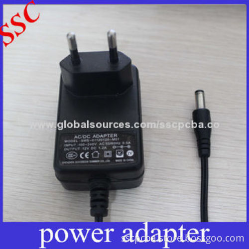 Switching Power Adapter with 100-240V Single Output, Passed UL/cUL/FCC/GS/CE/CCC/PSE/SAA Test